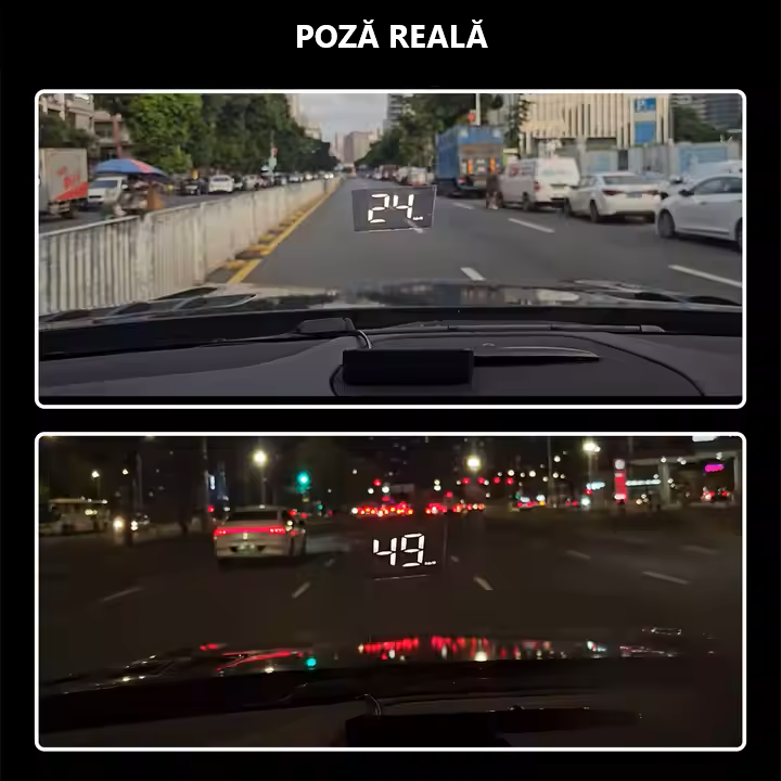 Head Up Display (Vitezometru)