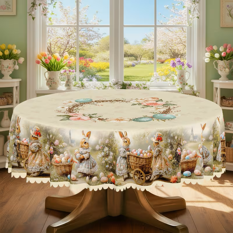 Față de Masă de Paște Elegantă - EasterTable™